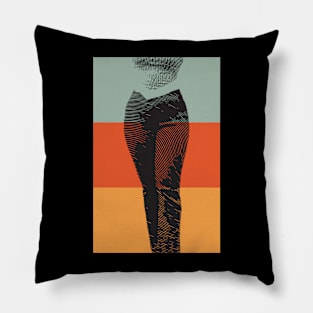 Vintage Aesthetic Girl Fashion Pillow