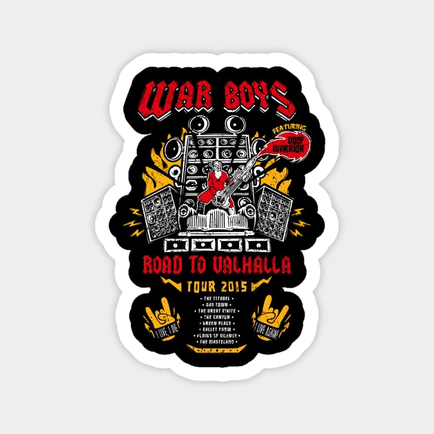 Road to Valhalla Tour Magnet by Olipop