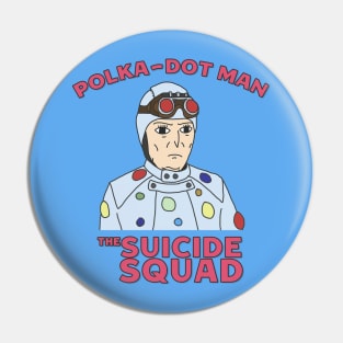 Polka Dots Man Pin