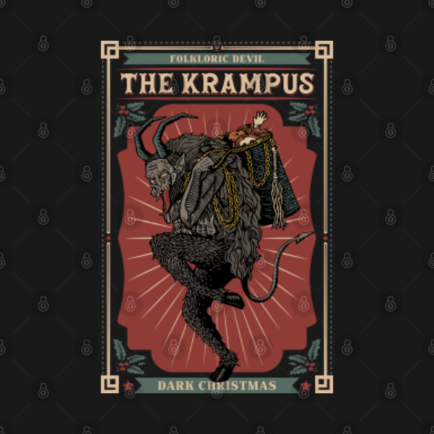 Discover FOLKLORIC DEVIL KRAMPUS - Krampus - T-Shirt