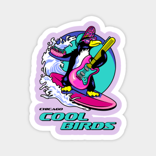 Chicago Cool Birds Magnet