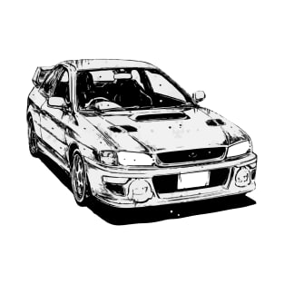 Anime Mitsubishi Lancer Manga T-Shirt