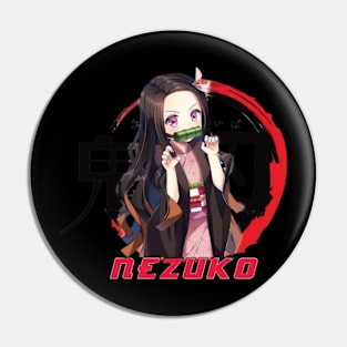 Cute nezuko Pin