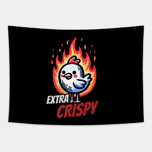 Extra Crispy Hot Chicken Tapestry