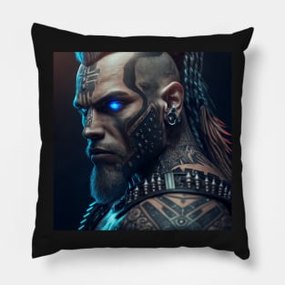 Cyber Viking Pillow