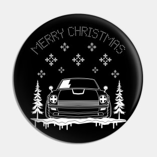 Datsun Z Christmas Pin