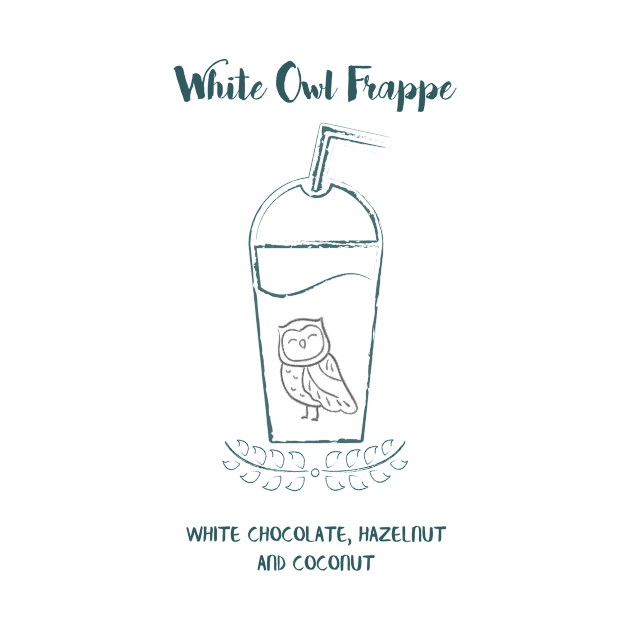 White Owl Frappe by StarflowerDesignsByMJ