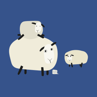 Drei Schafe T-Shirt