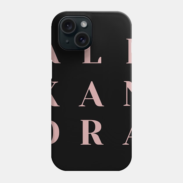 Alexandra Phone Case by PrintHub