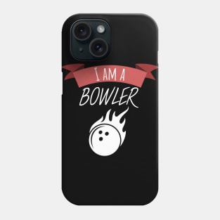 Bowling i am a bowler Phone Case