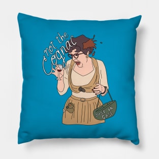 Mrs Peacock’s Cognac Pillow