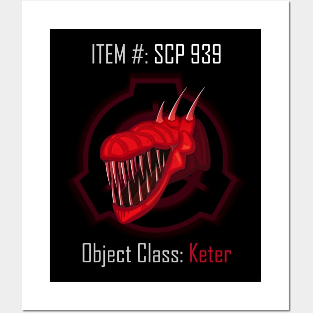 SCP 939 - Scp 939 - Posters and Art Prints