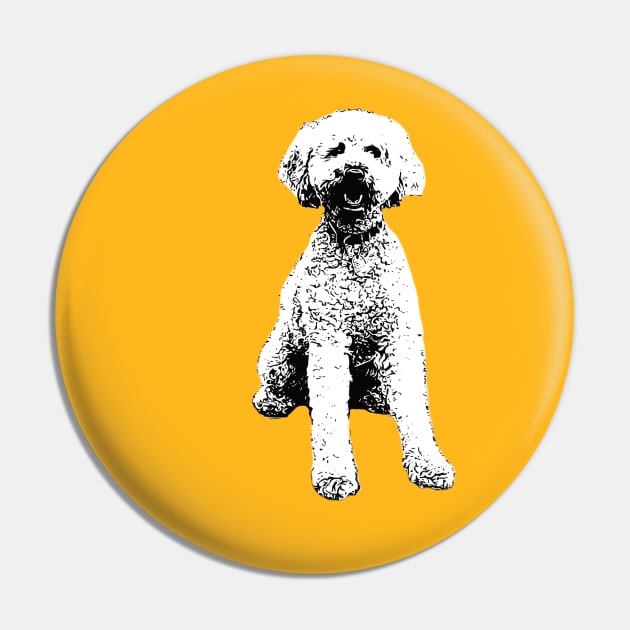 Labradoodle Pin by DoggyStyles