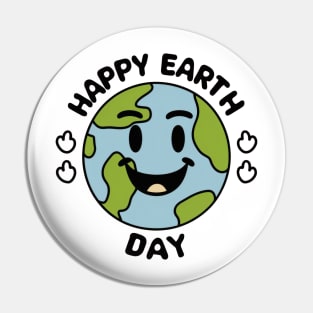 Happy Earth Day Pin