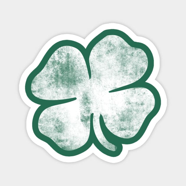 VIntage Shamrock Magnet by bubbsnugg