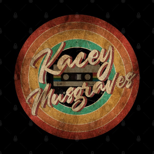 Kacey Musgraves Vintage Circle Art by antongg