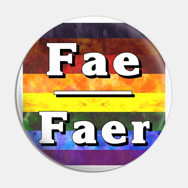 Fae-Faer Pronouns: Inclusive Pin by Tiger Torre