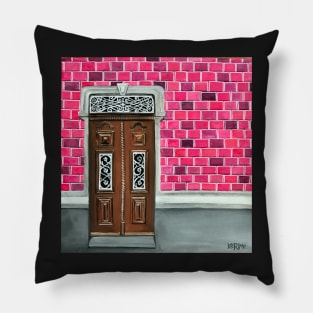 Pink Wall Porto Pillow