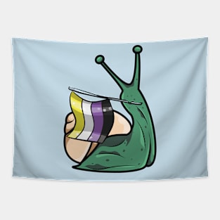 Pride Snail - Non Binary Tapestry