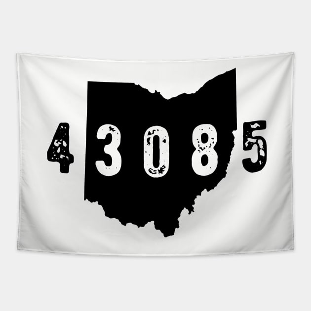 43085 zip code Worthington Ohio Tapestry by OHYes