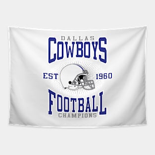 Dallas Cowboys Football Champions Tapestry