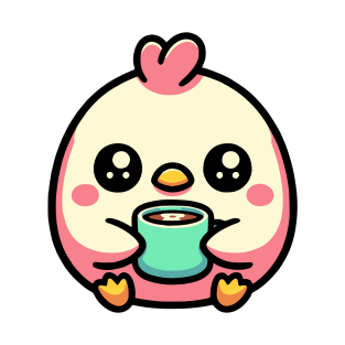 Chicken with Coffee T-Shirt