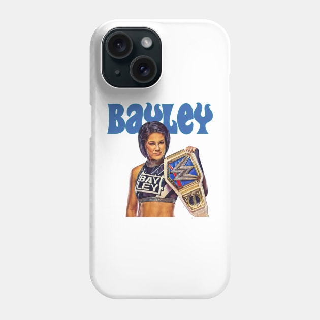 wrestle bayley Phone Case by adunntoval