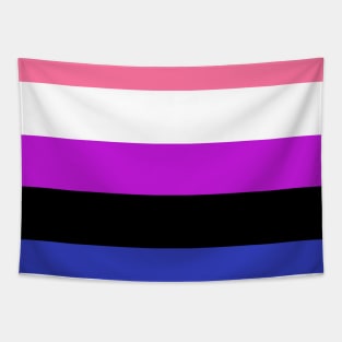 gender fluid pride flag Tapestry