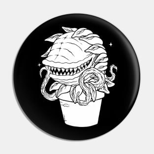 Carnivorous Plant b/w Pin