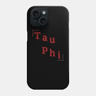 TauPhi Letters From Greek Alphabet "Τφ" Phone Case