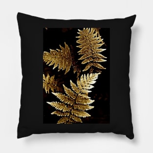 "frosted" ferns Pillow