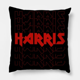 IRON TEXT || HARRIS Pillow