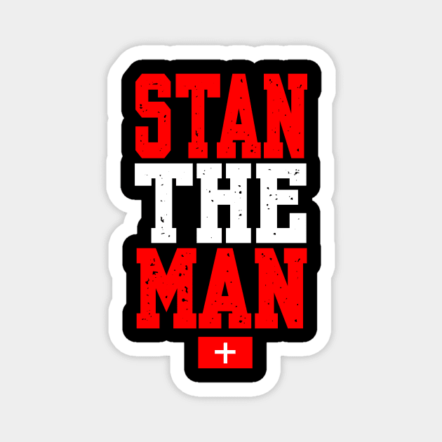 TENNIS: STAN THE MAN STAN WAWRINKA Magnet by King Chris