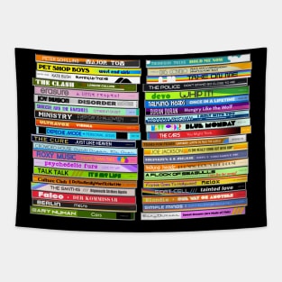 80s New Wave Singles ))(( Retro CD Collection Tapestry