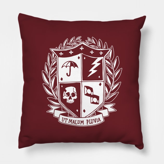 Umbrella Academy - School Crest Pillow by Dopamine Creative