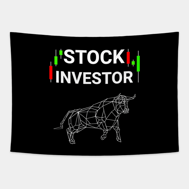 Stock Investor Tapestry by SNZLER