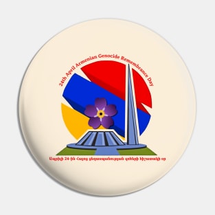 Armenian Genocide Memorial Day Pin