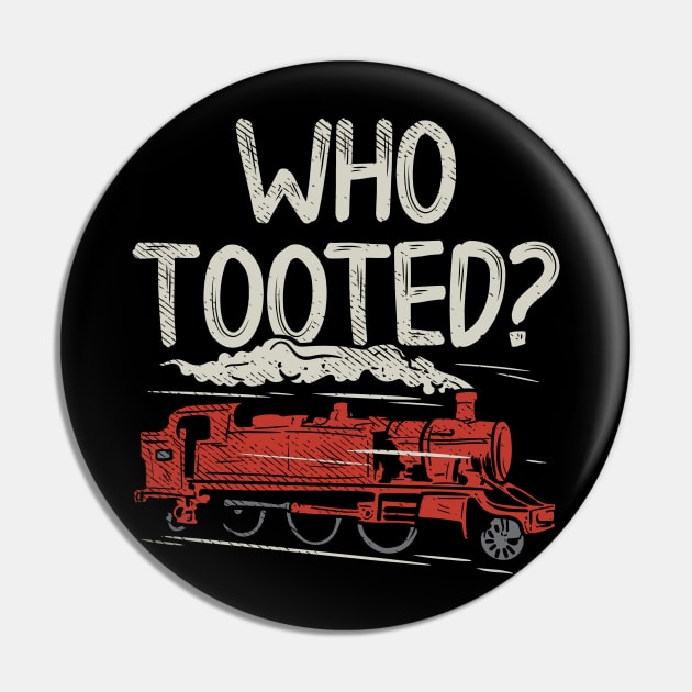 Gift For Train Lovers, Funny Train Gifts Pin by maxdax