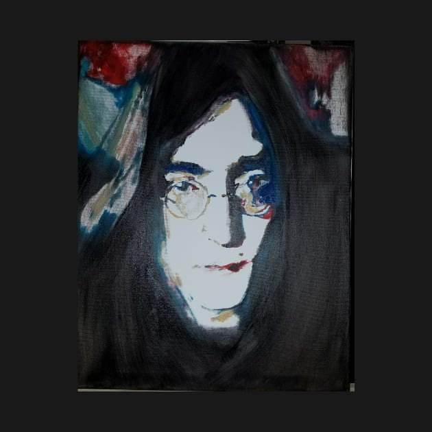 John Lennon by Mike Nesloney Art