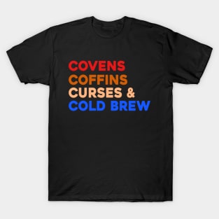 Covens Coffins Curses And Cold Brew Mug, Coffee Mug - Inspire Uplift