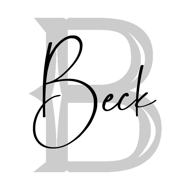 Beck Second Name, Beck Family Name, Beck Middle Name by Huosani