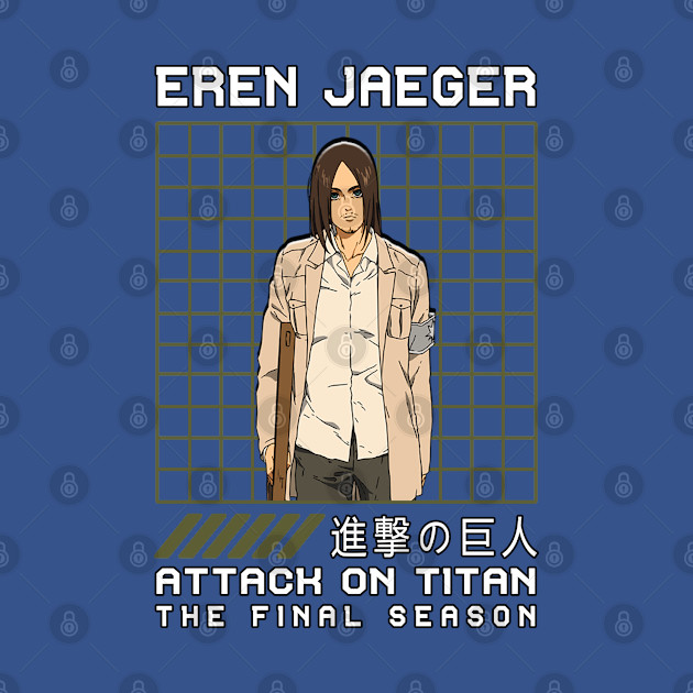 Disover EREN JAEGER II - Attack On Titan - T-Shirt