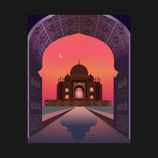 India, Taj Mahal by Petras