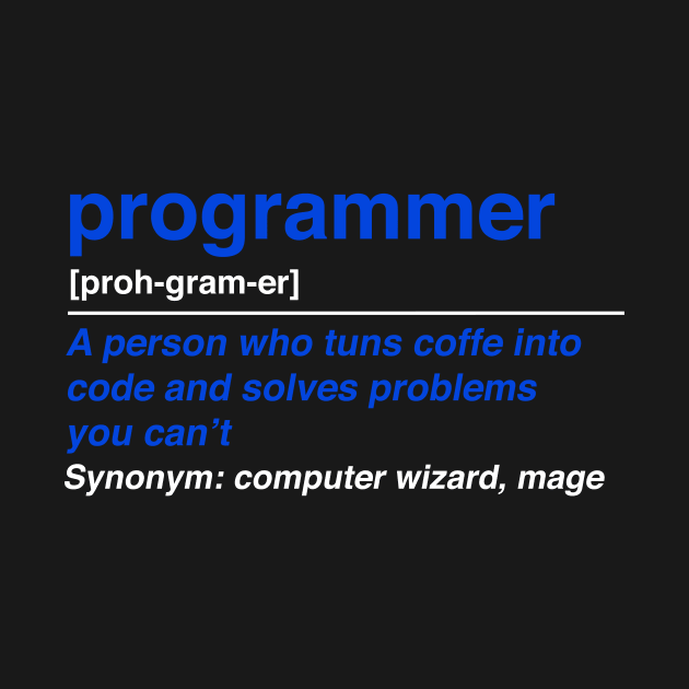 Programmer definition by ExtraExtra