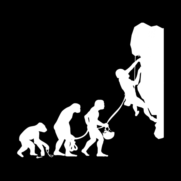 Mosher Mountain Gear Rock Climbing Evolution T Shirt by Walkowiakvandersteen