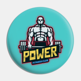 Power Fitness Design T-shirt Coffee Mug Apparel Notebook Sticker Gift Mobile Cover Pin