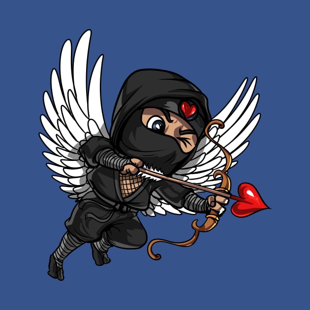 Ninja Cupid by underheaven