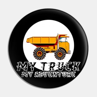 My Truck My Adventure Pin