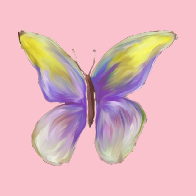 Artistic Butterfly Art by AlondraHanley