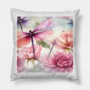 Dragonfly Pattern 21 Pillow